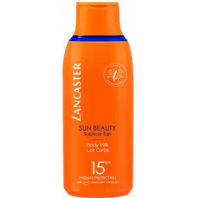 Lancaster Sun Beauty Body Milk opalovací tělové mlieko SPF15 175 ml