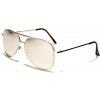 AIR FORCE AVIATOR UNISEX zrkadlové slnečné okuliare Strieborné