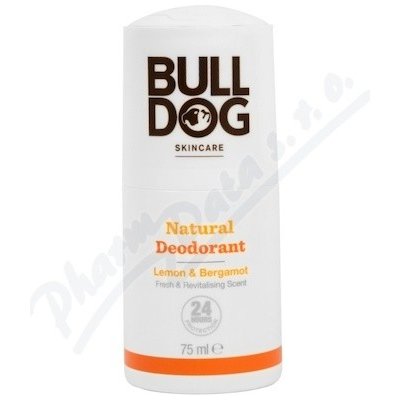 BULLDOG Natural Deodorant Lemon & Bergamot 75ml