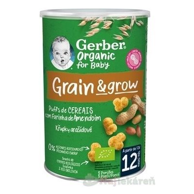 Gerber Organic CHRUMKY Kukurično-ovsené