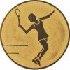 D2-A44 - Emblém (pr.50mm) tenis ženy - 5 cm