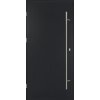 Vchodové dvere oceľové Artemida 68 antracit 90 Ľ otváranie dovnútra