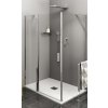 Polysan Zoom Line stena sprchovacieho kúta 90 cm chróm lesklý/sklo priehľadné ZL3290