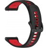 VSETKONAMOBIL 132384 SPORTY Vymeniteľný silikónový remienok Coros Pace 4 BLACK-RED