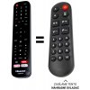 Senior Hisense EN2BF27H, H43A6140, H50A6100, H55A6100, H50A5900, H50A6140 náhradný diaľkový ovládač pre seniorov