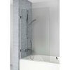 Riho Scandic vaňová zástena 75 cm jednodielny chrómová lesklé/číre sklo G001137120