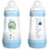 Mam ľahev Anti colic Time for Love modrá 260 ml