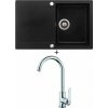 Teka CLIVO 45 B-TQ 1B 1D čierna metalická + Teka IN 915 CR chróm