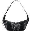 Desigual Tašky cez rameno BAG_POKER FACE MUNSTER 2 25WAXPBG Čierna