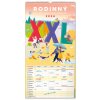 Nástenný kalendár 2026 Rodinný plánovací XXL 2026, 33 x 64 cm