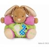 Kaloo plyšový zajačik Colors-Chubby Rabbit Squirrel s hrkálkou 963252 zelený
