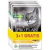 PURINA Pro Plan Sterilized Chicken - mokré krmivo pro kočky - 85g 3+1