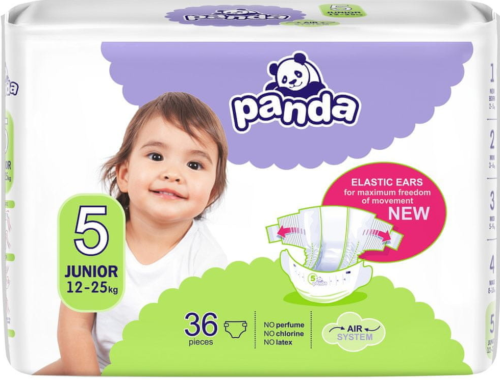 Bella Panda 12-25 kg Baby Junior 36 ks