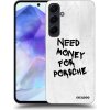 Picasee silikónový čierny obal pre Samsung Galaxy A55 5G A556B - White Dollar
