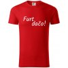 Furt dačo - Tričko z organickej bavlny - XL ( Červená )
