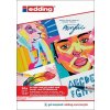 Edding Blok pohľadníc Acrylic A4, 10 listov, biely