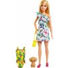 MATTEL Barbie a Chelsea Stratené narodeniny Sestra so žltými plavkami