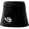 Vortex logo jednofarebné športová sukne two in one čierna