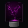 3D Dotyková lampa s diaľkovým ovládaním - BREAKDANCE