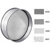 CONTACTO Síto ocelové s otvory 1x1 mm, průměr 350 mm | CONTACTO, 2605/350