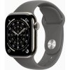 Apple Watch Series 11 Cellular (42mm) Prírodný titán so skalo šedým športovým remienkom S/M MF8M4MP/A
