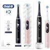 Oral-B iO Series 6 Duo Black & Pink 2 elektrické zubné kefky + 2 náhradné hlavice + cestovné puzdro + nabíjačka