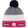 ČIAPKA EISBAR STAR POMPON MÜ SP PINK WHITE GREY 2024