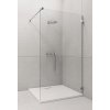 RADAWAY EUPHORIA W1 140cm pevná stena / sprchový kút Walk-in V, profil chróm, sklo číre, 383116-01-01