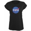 Mr Tee Ladies NASA Insignia Tee black