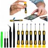 Sada precíznych skrutkovačov Torx 12 v 1 na opravu elektroniky