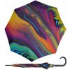 Doppler Modern Art Long AC Flowing Colors- holový vystreľovací dáždnik