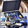 Absolut Vodka Darčekový kufor pre muža, otca, priateľa, deda, brata, strýka, švagra, rybára k narodeninám, výročiu, sviatku, vianociam Gravírované drevo - text