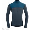 Devold Lauparen Merino 190 Zip Neck tričko, flood/night/ink XXL