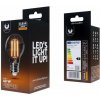 LED žárovka Forever E27 A60 4W COG clear teplá bílá (2700K) RTV0100005