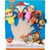 Teddies maňuška prstová Tlapková patrola guma 5 ks 6 cm