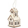 Kúzlo dreva Stredný domček Kostolík s vežičkou