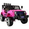 LEAN CARS ELEKTRICKÉ AUTÍČKO - JEEP S2388 - NELAKOVANÉ RUŽOVÉ - 4x45W MOTOR - 12V10Ah BATÉRIA - 2023