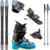 DYNAFIT Radical 88 Moon s viazaním Radical a pásmi + lyžiarky Dynafit Seven Summits + palice