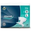 ATTENDS Slip Regular 9 L plienkové nohavičky, savosť 2899ml, obvod bokov 100-150cm, 28ks