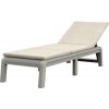 Záhradné lehátko Atlas 29 x 58 x 187,5 cm hnedé