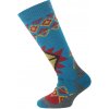 Lasting detské merino lyžiarske ponožky SKB 502 modré