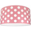 LAMPDAR Detské stropné svietidlo DOTS PINK 2xE27/60W/230V ružová SA0657 + záruka 3 roky zadarmo + záruka 3 roky zadarmo
