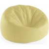 Sablio Sedací vak Cocoon Svetložltá - 75 x 45 x 35 cm