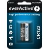 Batéria everActive CR123 3V Lithium | 1500mAh | Pre Alarmy a Foto