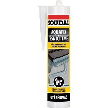 SOUDAL AQUAFIX tesniaci tmel 310g, transparentné