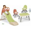 Set šmykľavka s vodnou hrou a posedením KS Slide Life Smoby dĺžka šmyku 150 cm a stolík s dvoma stoličkami KidChair