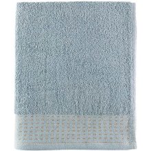 Miss Lucy Bavlnený kúpeľňový uterák FELIPE MODRÝ 50 x 90 cm