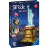 Ravensburger 12596 Puzzle 3D Socha slobody, Nočná edícia, 108d.