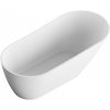 CERANO - Voľne stojaca akrylátová vaňa Savoia - biela matná - 170x80 cm CER-8050BD7933