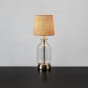 Markslöjd Stolová lampa Costero, transparentná/prírodná, 43 cm - 108693